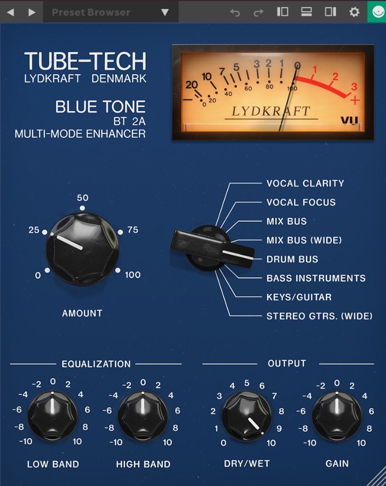 Softube TUBE-TECH Blue Tone